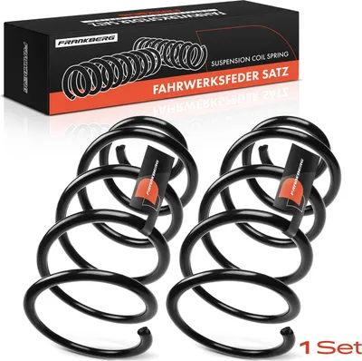 Image de Frankberg 2x Ressort de Suspension Essieu Avant pour Audi TT 8N3 TT Roadster 8N9 1.8L 3.2L 1998-2006