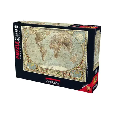 Image de Puzzle ANATOLIQUE Carte du monde 2000 pièces