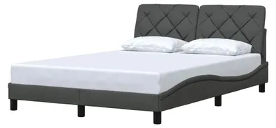 Produktbild von Bettgestell Dunkelgrau 120x200 cm ohne Matratze