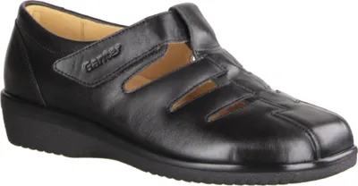 Zdjęcie produktu dla Ganter Inge 2047370100, czarny, wygodne buty, loafersy, damskie, skóra, NOWOŚĆ - buty damskie Wygodne baleriny / loafersy, czarny, skóra (cielęca), wysokość obcasa: 25 mm
