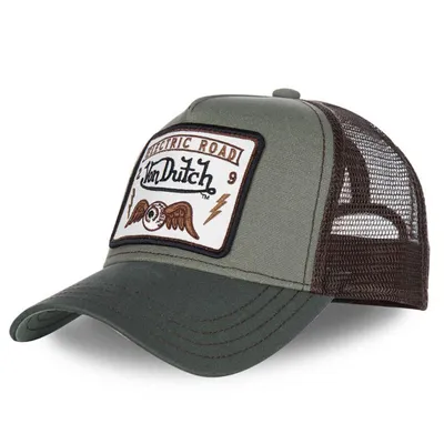 Produktbild von Von Dutch Originals Trucker Mesh Cap - ELECTRIC ROAD khaki
