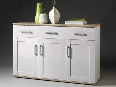 Produktbild von Sideboard >Barbara< in Sibiu-Lärche - 140x88x46cm (BxHxT)