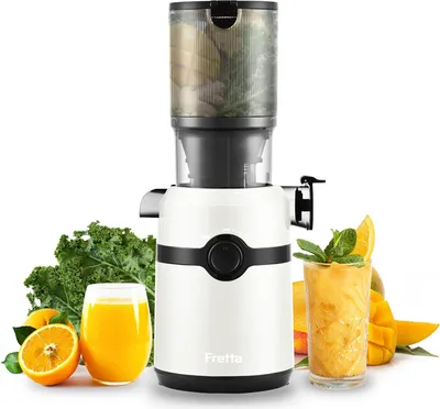 Produktbild von Entsafter mit langsamer Drehung 1 L für Obst und Gemüse XL 108 mm BPA-frei