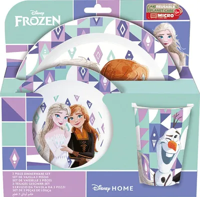 Produktbild von 3-dielna raňajková súprava Frozen PP
