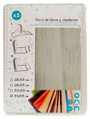 Immagine prodotto di Custodia Libro Pincello 5 Pezzi 31 X 53 Cm