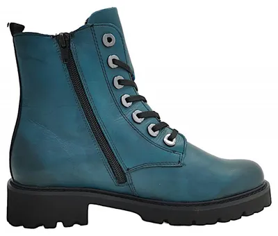 Imagen del producto de Remonte: Botas de cordones turquesas para mujer, estilo casual