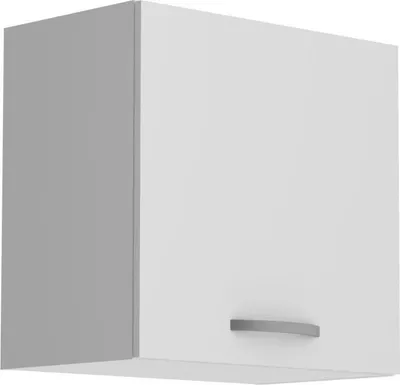 Image de Meuble Haut, 1 Porte, OSLO, Blanc, L 60 x P 36 x H 58 cm