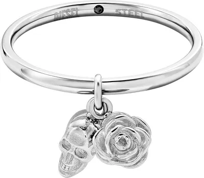 Produktbild von Stylischer Damenring mit Anhä nger DX1602040 - Schaltung: 50 mm