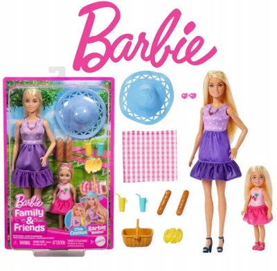 Produktbild von Barbie Family & Friends Schwestern Picknick Puppen-Set