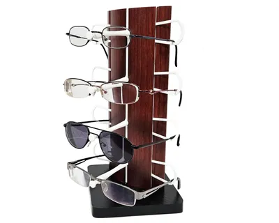 Produktbild von Brillenständer Brillenpräsenter Brillendisplay Brillenhalter für 4 Brillen