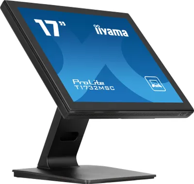 Produktbild von iiyama ProLite T1732MSC-B1SAG, 43,2 cm (17"), 1280 x 1024 Pixel, Full HD, LED, 5 ms, Schwarz