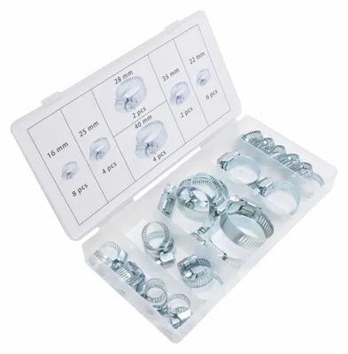 Obrázok produktu pre Hadicové spony, sada 26ks, Asta
