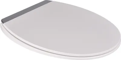 Produktbild von SEPIO Toilettendeckel mit Absenkautomatik, Duroplast White Star, Oval Weiß , Antibakterieller WC-Sitz