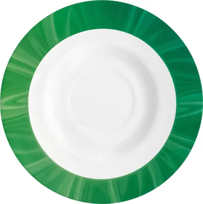Image de BORMIOLI ROCCO Careware Soucoupe à café, verte, ø : 145 mm