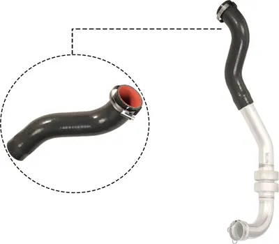 Produktbild von RAPRO R12502 Turbo Ladeluftschlauch für RENAULT KANGOO Express (FW0/1) KANGOO / GRAND KANGOO (KW0/1) KANGOO BE BOP (KW0/1)