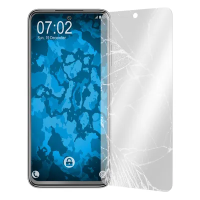 Produktbild von 2er-Pack PhoneNatic Glas-Folie klar  kompatibel mit Xiaomi Redmi 10 - Panzerglas für Redmi 10