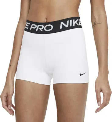 Produktbild von Nike Np 365 3in Kurze Leggings Weiß L Frau Weiß L