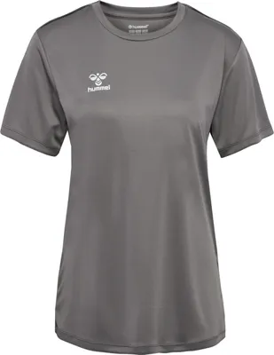 Produktbild von Hummel Essential Kurzarm-t-shirt Grau S Frau Grau S