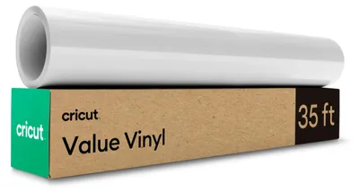Produktbild von Cricut Selbstklebendes Vinylfolie Plotter - Plotterfolie Vinyl Permanent Rolle,