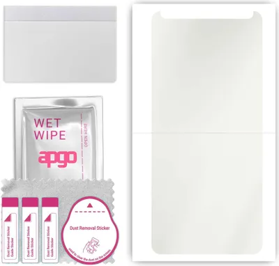 Produktbild von apgo Hydrogel Schutzfolie, Matt, kompatibel mit Samsung Galaxy A8 Star (A9 Star), flexibele Displayschutzfolie, Folie mit Positionierhilfe, Anti-Fingerprint, kratzfest, einfache Montage