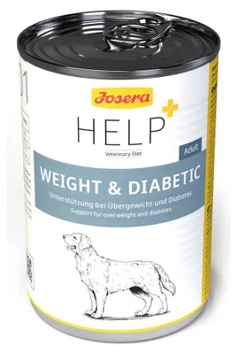 Produktbild von Josera Help Weight & Diabetic Hund Nassfutter 6 x 400 g
