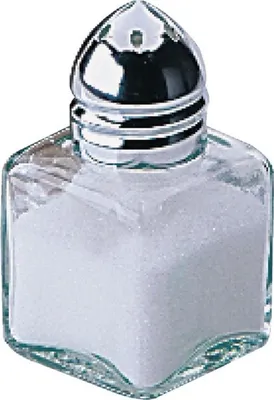 Produktbild von 24 Olympia Salz- und Pfefferstreuer mini | 1,5cl | Glas und Edelstahl