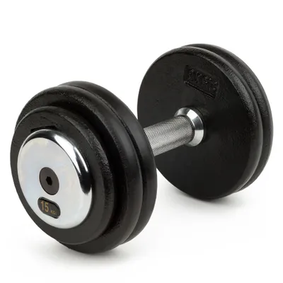 Produktbild von Sport-Thieme Kompakthantel "Stahl", 15 kg