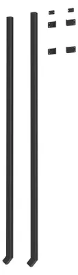 Immagine prodotto di Set di grondaie per pensiline Konsta Premium 172x4x4 cm