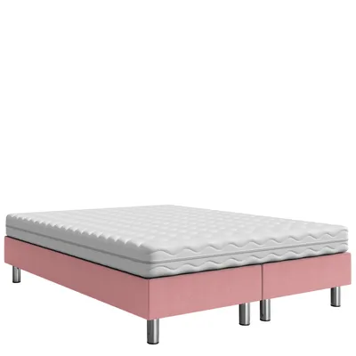 Obrázok produktu pre Čalúnená manželská posteľ 140x200 NECHLIN 2 - ružová
