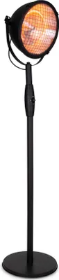 Image de Klarstein Chauffage Electrique à Infrarouge sur Pied, Chauffage de Jardin 2100W, Chauffage Exterieur de Jardin, Terrasse et Mural IP55 pour Veranda, Chauffage d'Appoint Extérieur, Econome, Sans CO2
