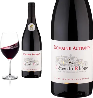 Produktbild von 2022 Côtes du Rhône von Domaine Autrand - Rotwein