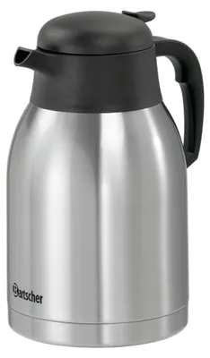 Zdjęcie produktu dla Bartscher 190116 Bartscher Dzbanek termiczny 2L-ST stal nierdzewna/czarny 2,0 l