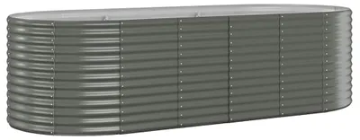 Immagine prodotto di VIDAXL -Planungsbox 249x100x68 cm Pulver -Stahl grau