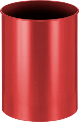 Produktbild von Runder Papierkorb 30 Liter - Rot