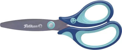 Produktbild von Pelikan SC1RB, Kind, Gerader Schnitt, Set, Blau, Kunst-& Handwerksscheren, Rechtshändig