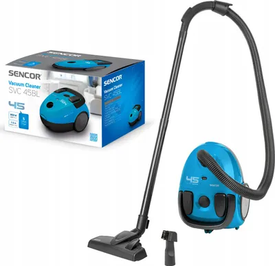 Produktbild von Staubsauger Sencor 850W Blau 1.5L Leise 5M Kabel 5-Filter 79Db