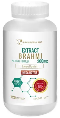 Immagine prodotto di Brahmi Bacopa Monnierie 200mg 120kap Progress Labs PROGRESS LABS