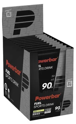 Produktbild von POWERBAR Kohlenhydratgetränk Fuel 90 Lemon High Carb Sports Drink 10 x 94 g