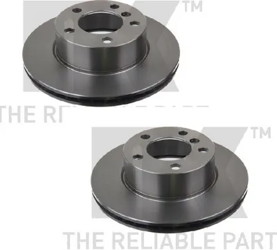 Produktbild von 2 NK Bremsscheiben vorne für BMW 1er 2er E81 E87 F20 F21 F22 F23 F87
