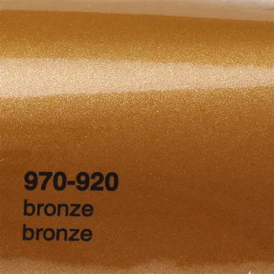 Produktbild von (25€/m²) Oracal 970RA Autofolie 920 Bronze Glanz Folie 152 cm Breite Laufmeterware gegossene Auto Folie selbstklebend