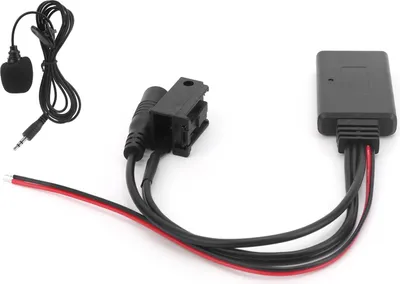 Zdjęcie produktu dla Adapter Bluetooth 5.0 AUX Audio 8-pinowy zestaw głośnomówiący z mikrofonem do Forda 5000/6000 CD Stereo