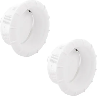 Produktbild von 2x Endstück Warmluftaustritt Weiß Truma für 65mm Warmluftrohre verschließbar