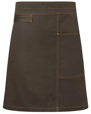 Obrázek produktu pro Karlowsky – „Urban Casual Style“ zástěra pro muže/ženy Unisex LT5342 (jednotná velikost) (čokoládová)