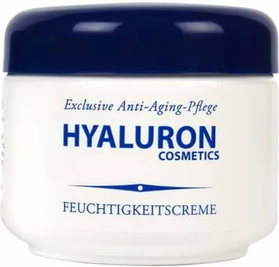 Produktbild von 2x 125ml Hyaluron Creme Anti-Aging-Pflege Feuchtigkeitscreme
