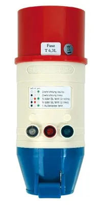 Produktbild von Testboy TV 432 - CEE-Adapter