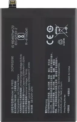 Imagen del producto de Clappio, batería de reemplazo BLP855 para Oppo Find X5 Lite, capacidad de 2250mAh, color negro