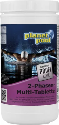 Produktbild von Planet Pool - 2-Phasen Multi Tabletten 250 g, 1 kg