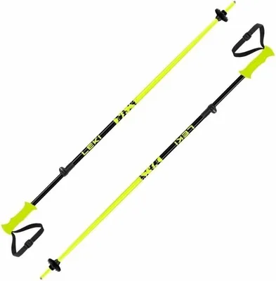Zdjęcie produktu dla Leki Rider Vario Neonyellow/Black 85 - 105 cm Kijki narciarskie