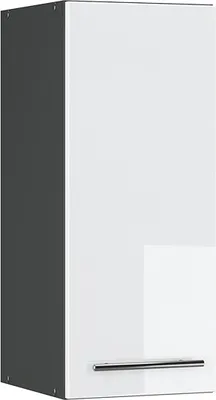 Produktbild von Hängeschrank Vicco Fame-Line Weiß Hochglanz 30 cm, Model 35551