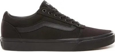 Produktbild von Vans Ward, Männlich, Erwachsener, Modische Sneakers, Schwarz, Einfarbig, Schnürverschluss